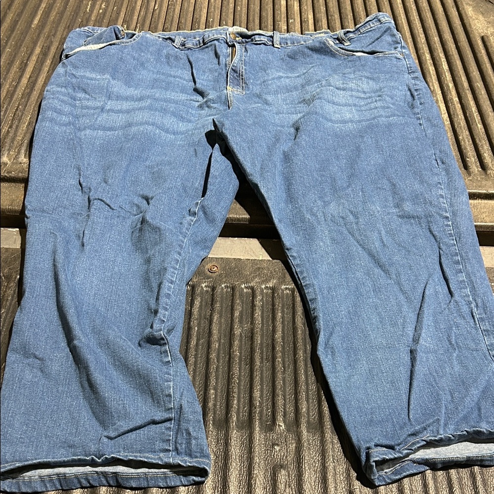 Men's Relaxed Fit Blue Jeans